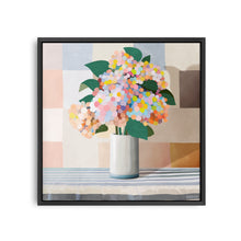 Load image into Gallery viewer, Kaleidoscope Blooms Canvas Print (Square)