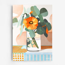 Load image into Gallery viewer, Orange Oasis (Portrait) Art Print