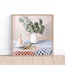 Load image into Gallery viewer, Eucalyptus Elegance Art Print (Square)