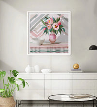 Load image into Gallery viewer, Pink Peony Art Print (Square)