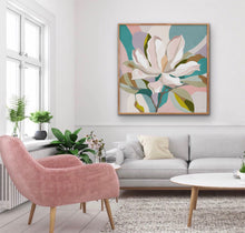 Load image into Gallery viewer, Magnolia Blooms I Canvas Print (Square)