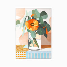 Load image into Gallery viewer, Orange Oasis (Portrait) Art Print