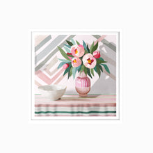 Load image into Gallery viewer, Pink Peony Art Print (Square)