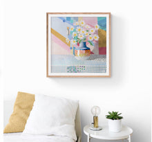 Load image into Gallery viewer, Delightful Daisy’s Art Print (Square)