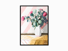 Load image into Gallery viewer, Ochre Posy (Portrait) Art Print