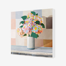 Load image into Gallery viewer, Kaleidoscope Blooms Canvas Print (Square)