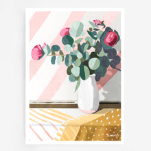 Load image into Gallery viewer, Ochre Posy (Portrait) Art Print