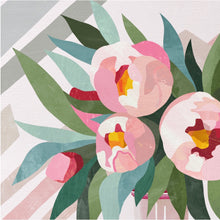 Load image into Gallery viewer, Pink Peony Canvas Print (Square)
