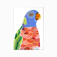 Load image into Gallery viewer, Rainbow Lorikeet Bird Art Print