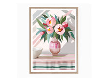 Load image into Gallery viewer, Pink Peony (Portrait) Art Print