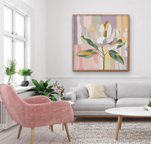 Load image into Gallery viewer, Magnolia Blooms III Canvas Print (Square)