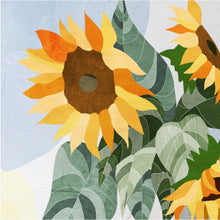 Load image into Gallery viewer, Sunflower Serenade Canvas Print (Square)