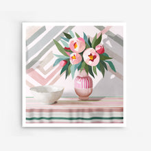 Load image into Gallery viewer, Pink Peony Art Print (Square)
