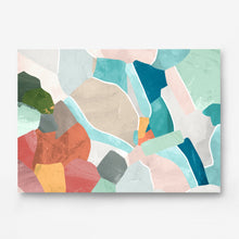 Load image into Gallery viewer, Rocky Shores Abstract Art Print (Landscape)