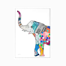 Load image into Gallery viewer, Good Luck Elephant Art Print