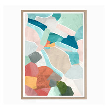 Load image into Gallery viewer, Rocky Shores Abstract Art Print (Portrait)