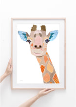 Load image into Gallery viewer, Giraffe Art Print