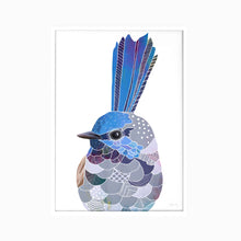 Load image into Gallery viewer, Fairywren Bird Art Print