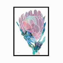 Load image into Gallery viewer, Protea Flower Art Print