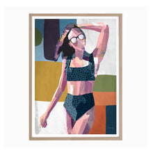 Load image into Gallery viewer, Sun Kissed Figurative Art Print