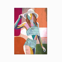 Load image into Gallery viewer, Summer Daze Figurative Art Print