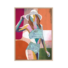 Load image into Gallery viewer, Summer Daze Figurative Art Print