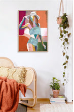 Load image into Gallery viewer, Summer Daze Figurative Art Print
