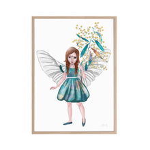 Load image into Gallery viewer, Wattle Fairy Art Print