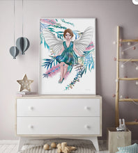 Load image into Gallery viewer, Bottlebrush Fairy Art Print