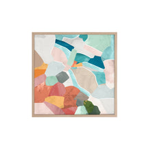 Load image into Gallery viewer, Rocky Shores Abstract Art Print (Square)