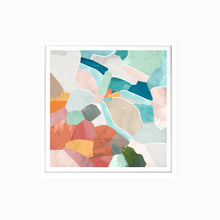 Load image into Gallery viewer, Rocky Shores Abstract Art Print (Square)