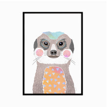 Load image into Gallery viewer, Meerkat Art Print