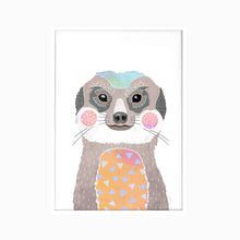 Load image into Gallery viewer, Meerkat Art Print
