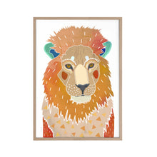 Load image into Gallery viewer, Lion Art Print