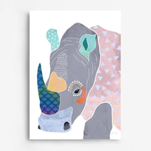 Load image into Gallery viewer, Rhinoceros Art Print
