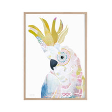 Load image into Gallery viewer, Yellow Crested Cockatoo Art Print