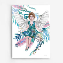 Load image into Gallery viewer, Bottlebrush Fairy Art Print