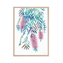 Load image into Gallery viewer, Bottlebrush Flower art print