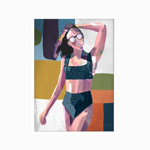 Load image into Gallery viewer, Sun Kissed Figurative Art Print