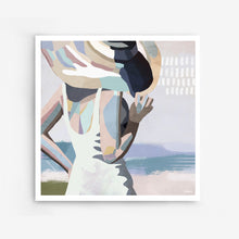 Load image into Gallery viewer, Meet Me By The Seaside Art Print (Square)