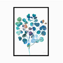 Load image into Gallery viewer, Round Eucalyptus Print