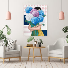 Load image into Gallery viewer, You had me at hydrangea - Original Artwork
