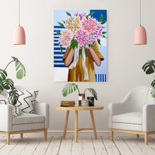 Load image into Gallery viewer, Darling Dahlias - Original Artwork