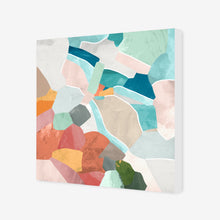 Load image into Gallery viewer, Rocky Shores Abstract Canvas Print (Square)