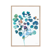 Load image into Gallery viewer, Round Eucalyptus Print