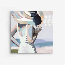 Load image into Gallery viewer, Meet Me By The Seaside Art Print (Square)