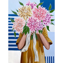 Load image into Gallery viewer, Darling Dahlias - Original Artwork