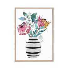 Load image into Gallery viewer, Striped Protea Art Print