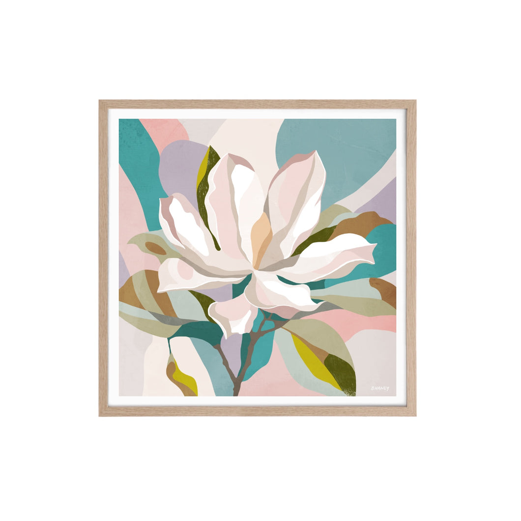 Magnolia Blooms I Art Print