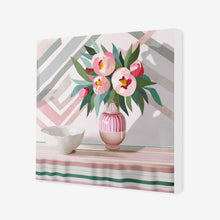 Load image into Gallery viewer, Pink Peony Canvas Print (Square)
